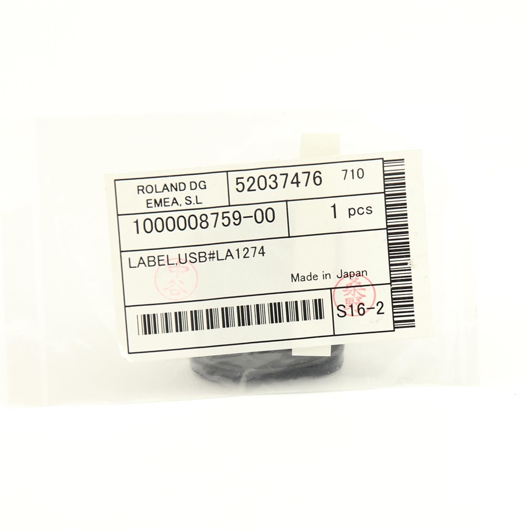 LABEL,USB LA1274 - 1000008759 | ROLAND DG | ATPM