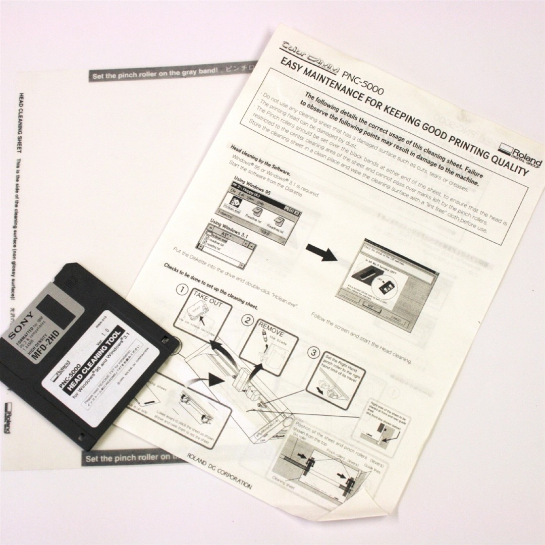 FOGLIO PER PULIZIA TESTINA - 21475101 | ROLAND DG | ATPM