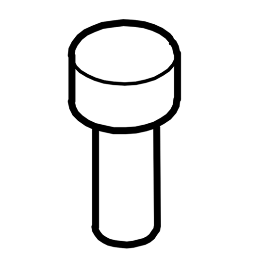 SCREW SET,CAP M4*10 NI 50 PCS. - 31049173AS