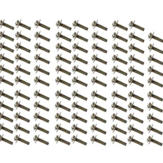 SCREW SET,PAN M2.3*8 NI+PW 100PCS - 31089121as