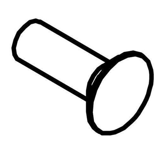 SCREW SET,FLAT M4*12NI 50 PCS - 31169113