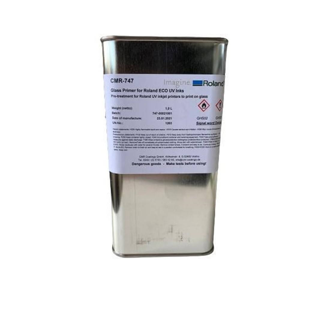 GLASS PRIMER FOR EUV-INKS (ADR UN1263) - CMR-747 | ROLAND DG | ATPM