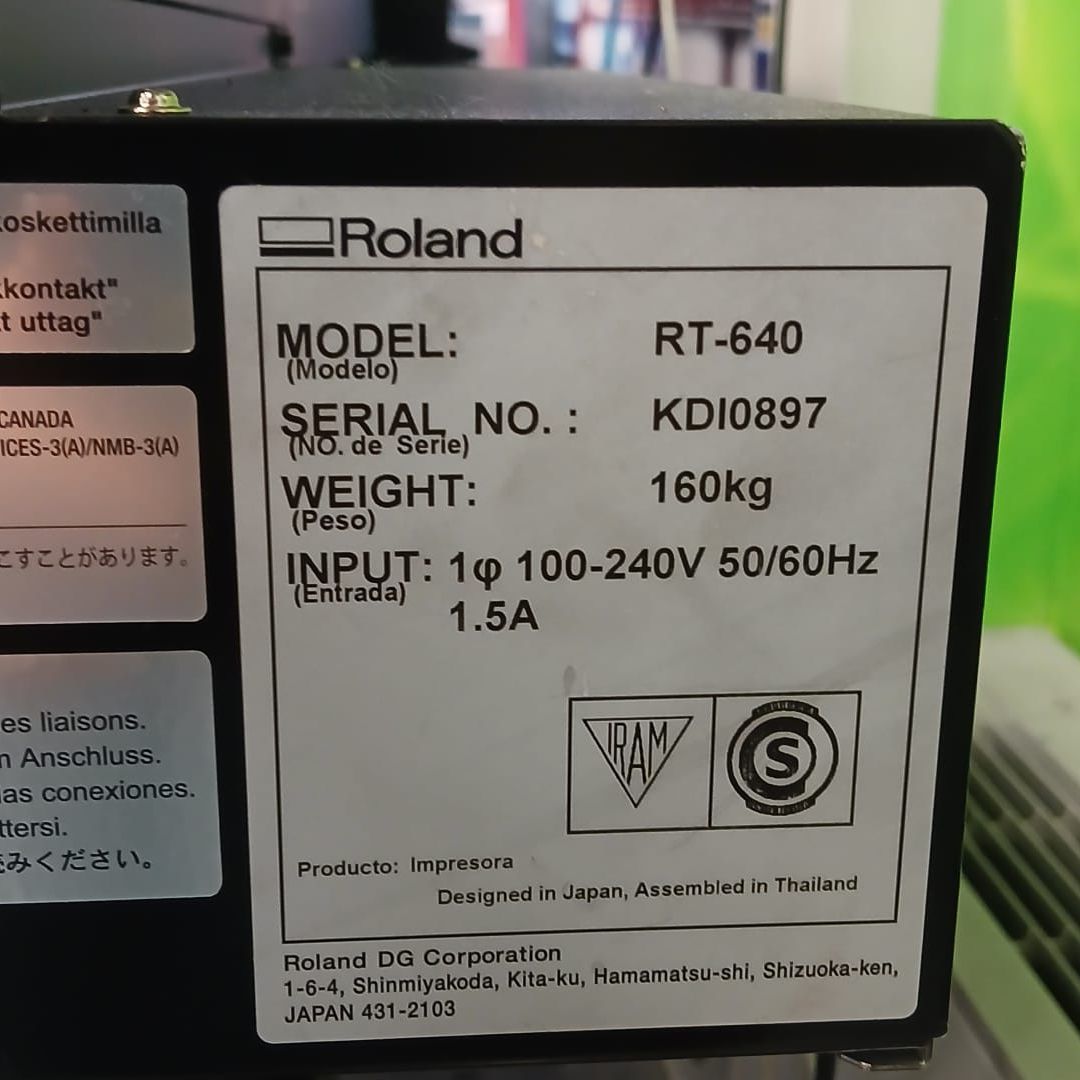 ROLAND DG RT-640 - RT-640-2 | ROLAND DG | ATPM