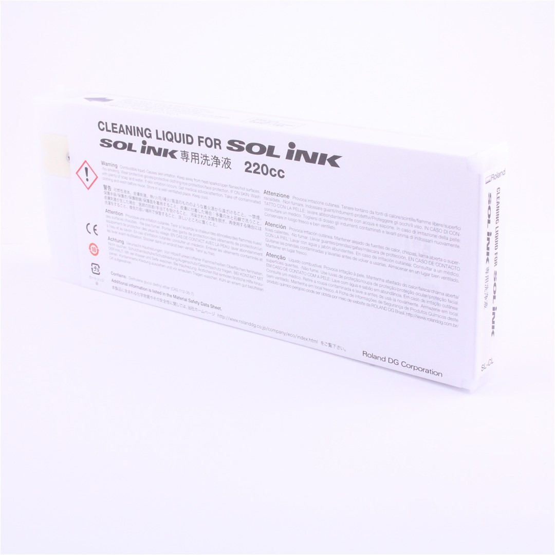 Cleaning Cartridge Sol/EcoSol ink 220cc - SL-CL | ROLAND DG | ATPM