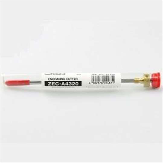 Flat engraving tool for plastic/resin (3.175mm) - ZEC-A4320